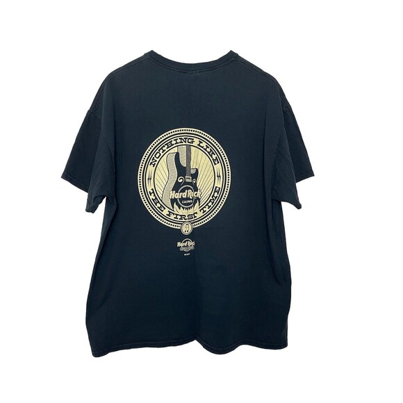Hard Rock Casino Biloxi TShirt Mens XLarge Black NOTHING LIKE THE FIRST TIME - Picture 1 of 4